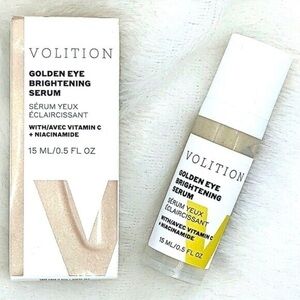 Volition Golden Eye Brightening Serum 0.5 fl oz NIB